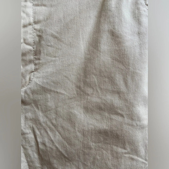 TWIK par Simons organic cotton beige lightweight  trouser pants Sz S - Picture 4 of 10
